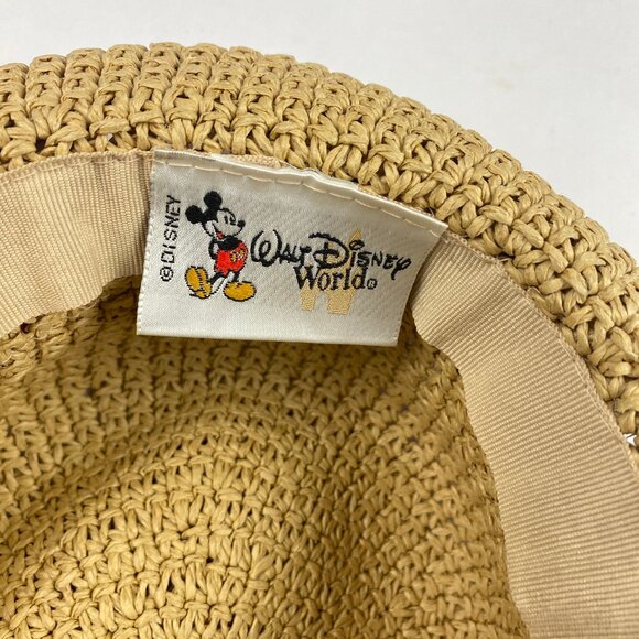 Walt Disney World Straw Hat Minnie Mouse Polka Dot - Picture 8 of 13